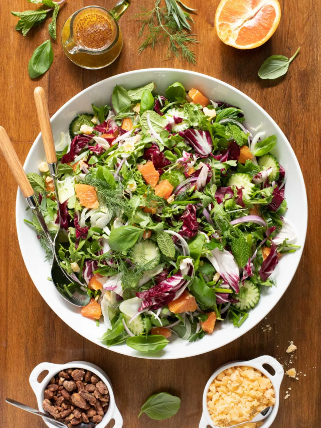 Everyday Salad With Herby Lemon Vinaigrette Recipe